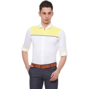 Allen Solly Wimbledon‎ Men’s Button Front Long Sleeve Shirt Size 39 NEW